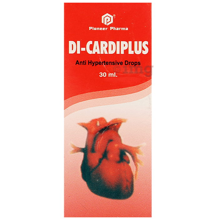 Pioneer Pharma Di-Cardiplus Anti Hypertensive Drop (30ml Each)