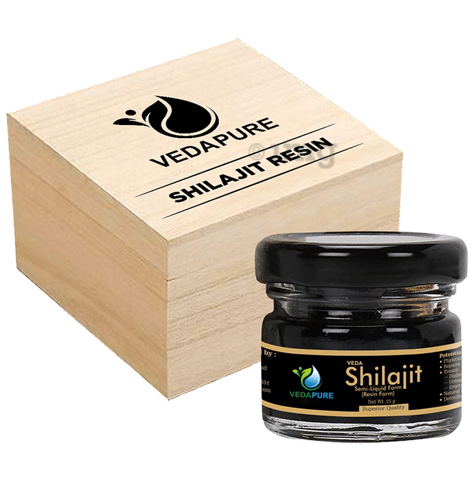 Vedapure Veda Shilajit (Resin Form) Supports General Weakness