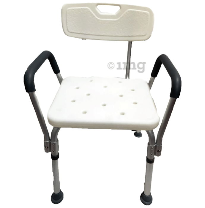 Med-E-Move Aluminum Bathing Chair with Back rest and handrest