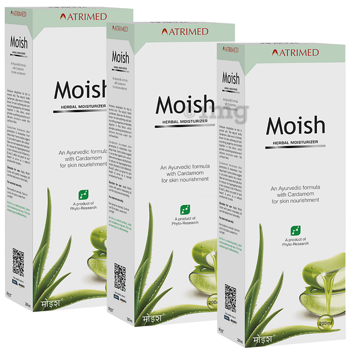 Atrimed Moish Herbal Moisturizer (200ml Each)