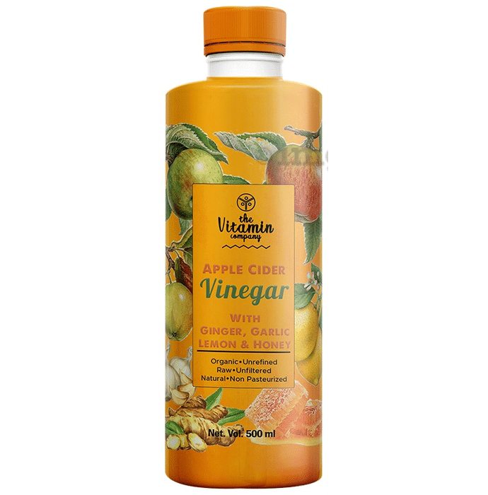 The Vitamin Company Apple Cider Vinegar with Ginger Garlic Lemon & Honey