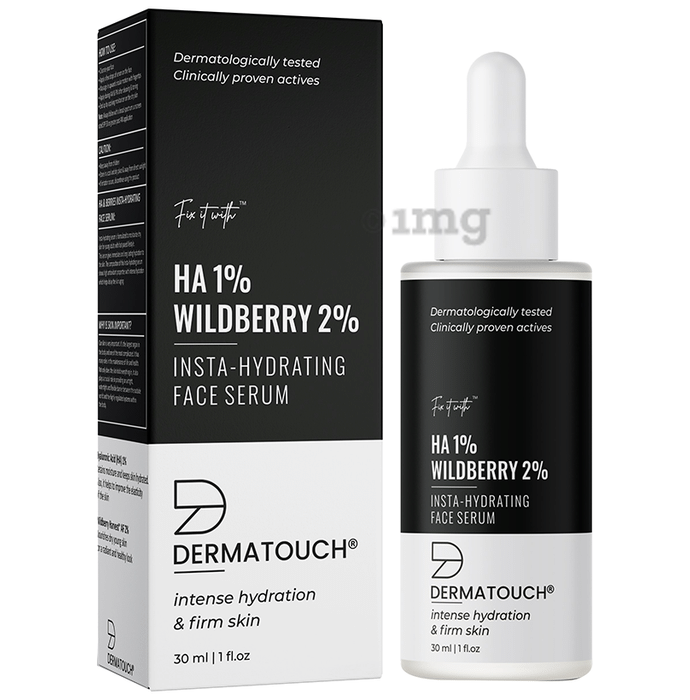 Dermatouch HA 1% Wildberry 2% Insta-Hydrating Face Serum