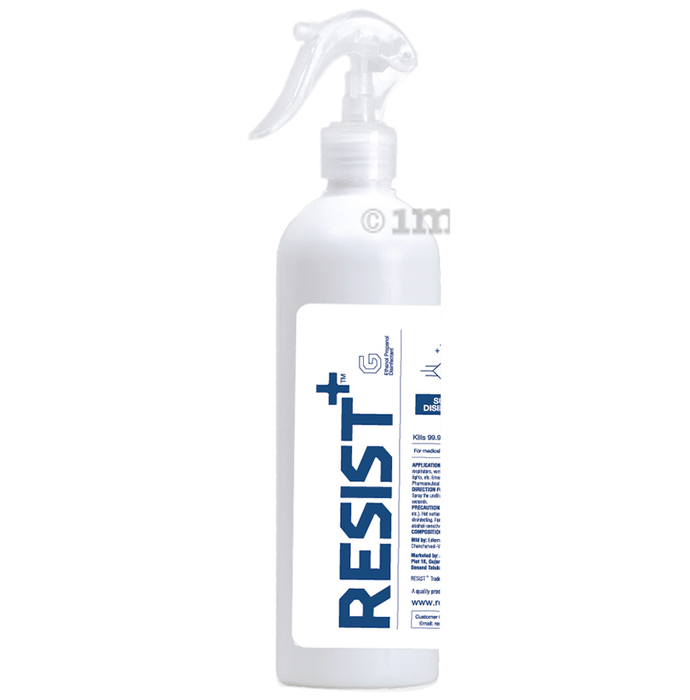 Resist+ Ethanol Propanol Disinfectant Spray