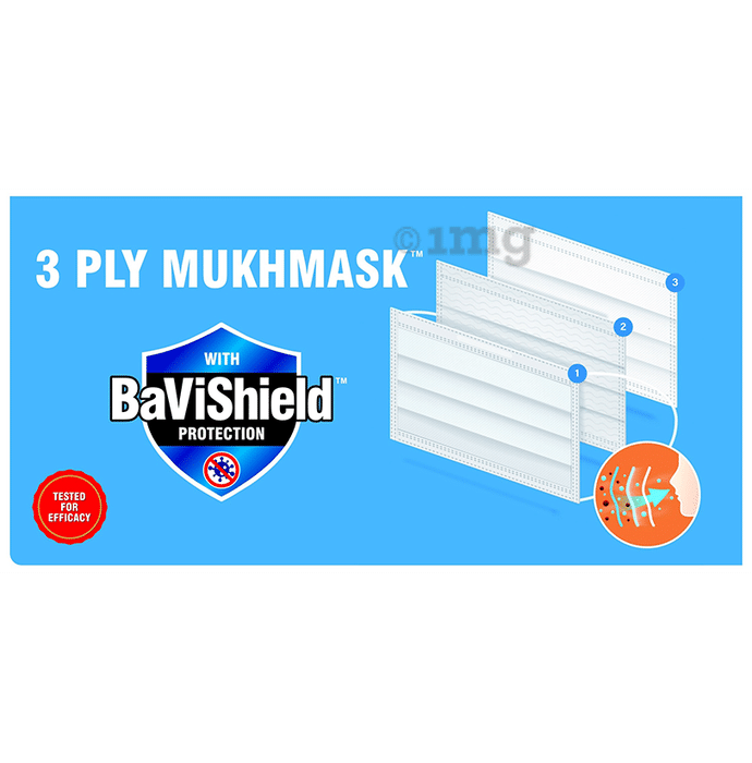 Surgiwear Mukhmask 3 Ply Surgical Mask MM03