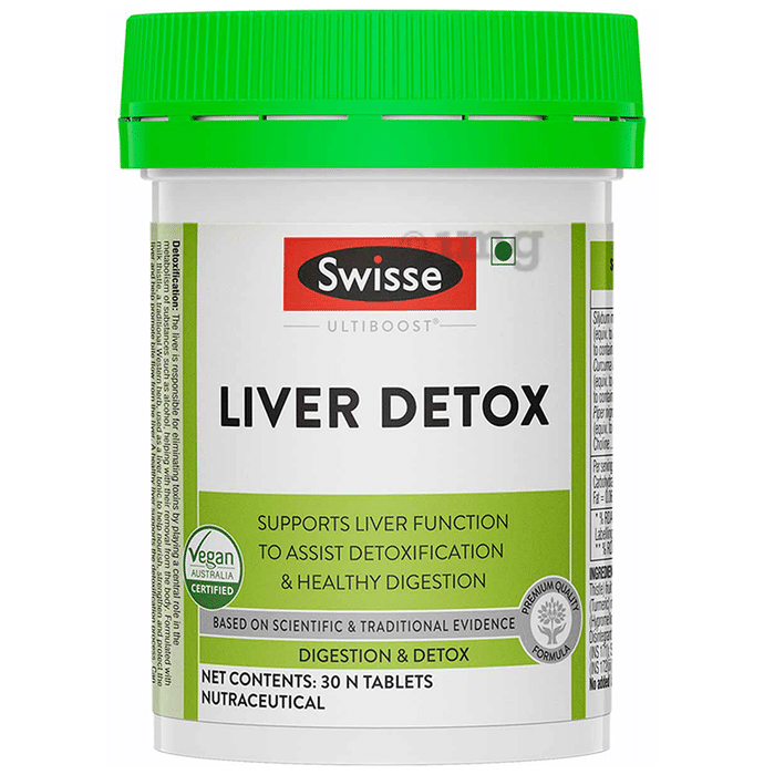 Swisse Ultiboost Liver Detox for Healthy Digestion & Liver Health | Tablet