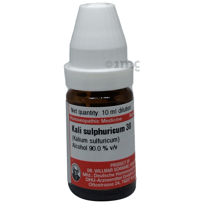 Dr Willmar Schwabe Germany Kali Sulphuricum Dilution 30