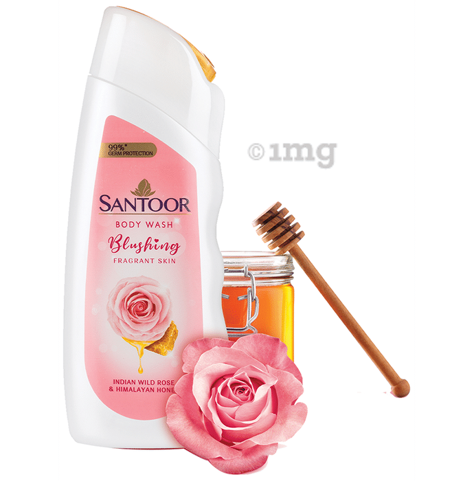 Santoor Blushing Fragrant Skin Body Wash