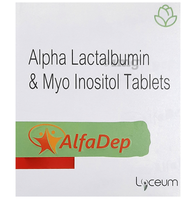Alfadep Alpha-lactalbumin & Myo-Inositol Tablet