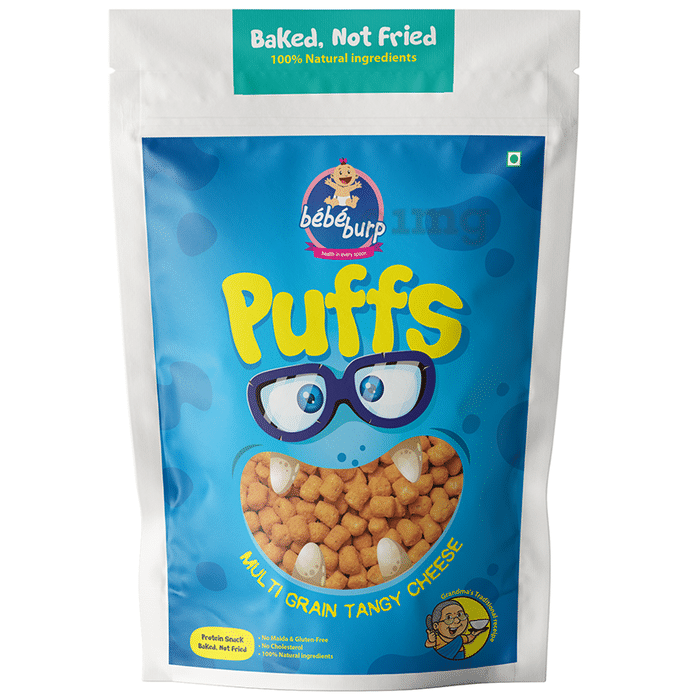 Bebe Burp Puffs (35gm Each) Multi Grain Tangy Cheese