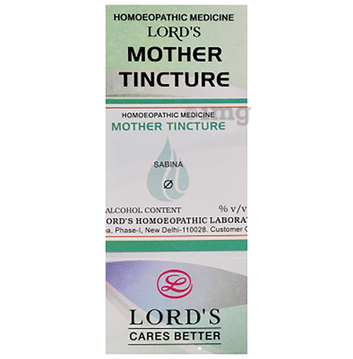 Lord's Sabina Mother Tincture Q