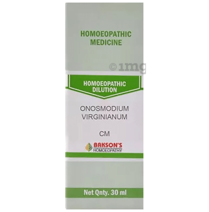 Bakson's Homeopathy Onosmodium Virginianum Dilution CM