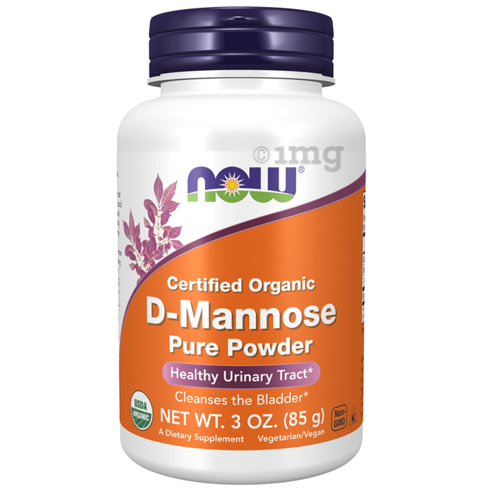 Now Foods Certified Organic D-Mannose Pure Powder