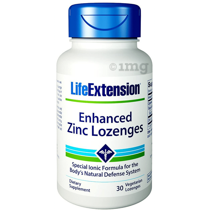 Life Extension Enhanced Zinc Lozenges Tablet