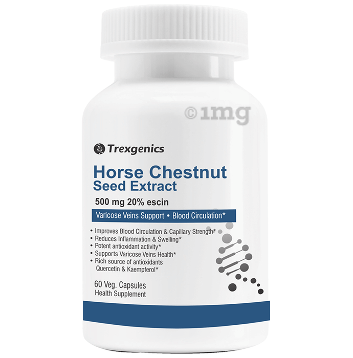 Trexgenics Horse Chestnut Seed Extract Veg Capsule