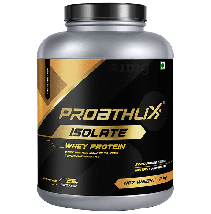 Proathlix Isolate Whey Protein Powder Butterscotch