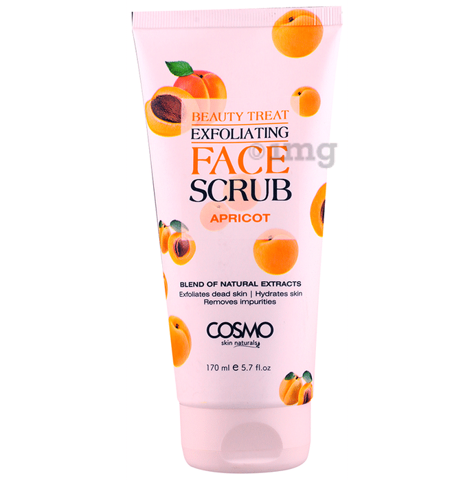 Cosmo Skin Naturals Beauty Treat Exfoliating Face Scrub Apricot