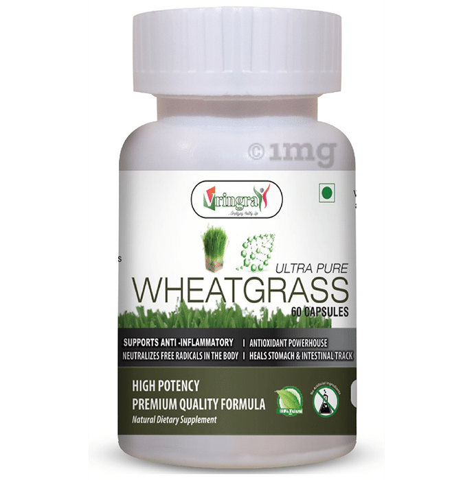 Vringra Ultra Pure Wheatgrass Capsule