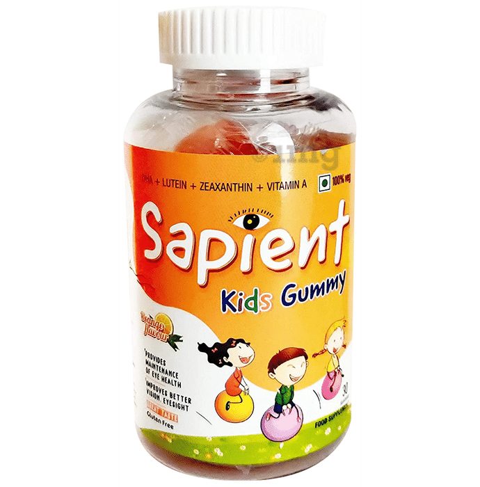 Sapient Kids Gummy Orange Gluten Free