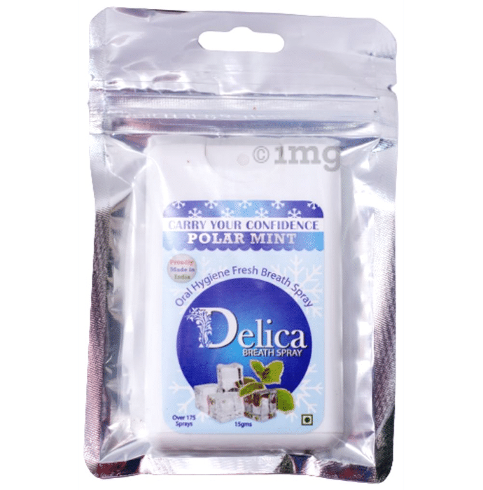 Delica Breath Spray (15gm Each) Polar Mint