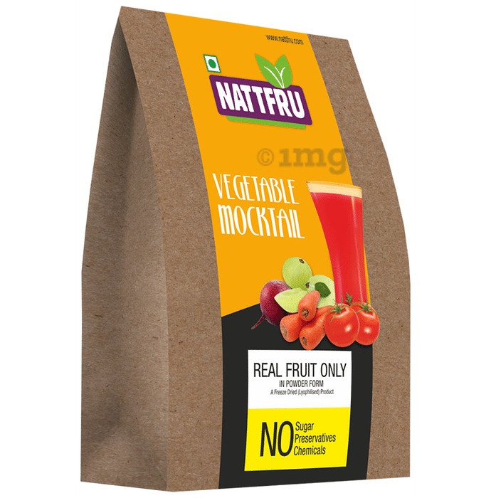 Nattfru Vegetable Mocktail Fruit Juice Powder Sachet (15gm Each)