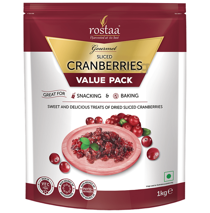 Rostaa Sliced - Value Pack Cranberries