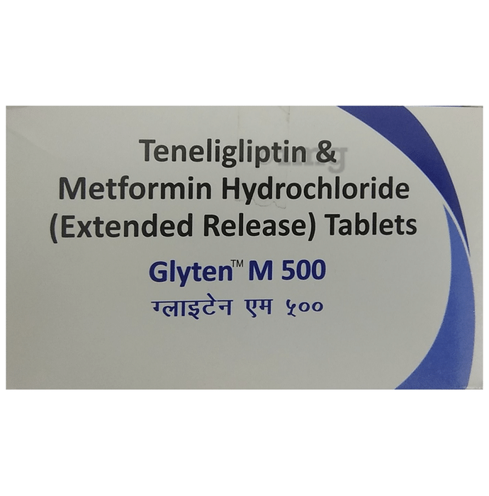 Glyten M 500mg/20mg Tablet ER