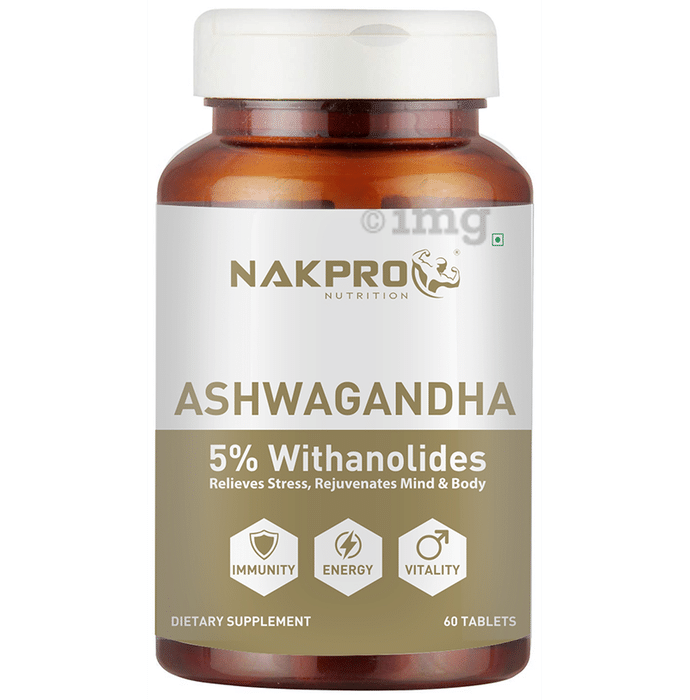 Nakpro Nutrition Ashwagandha Tablet