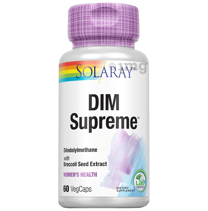Solaray Dim Supreme Vegcap | For Women's Health