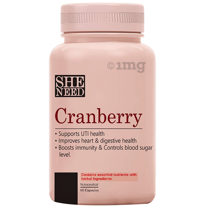 SheNeed Crave for Cranberry 400mg Capsule