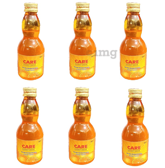 Care Energy Drink (200ml Each) Orange