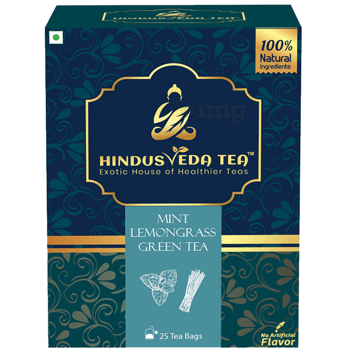 Hindusveda Tea Mint Lemongrass Green Tea