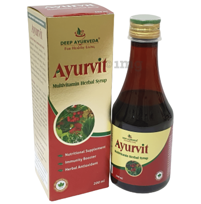 Deep Ayurveda Ayurvit Multivitamin Herbal Syrup