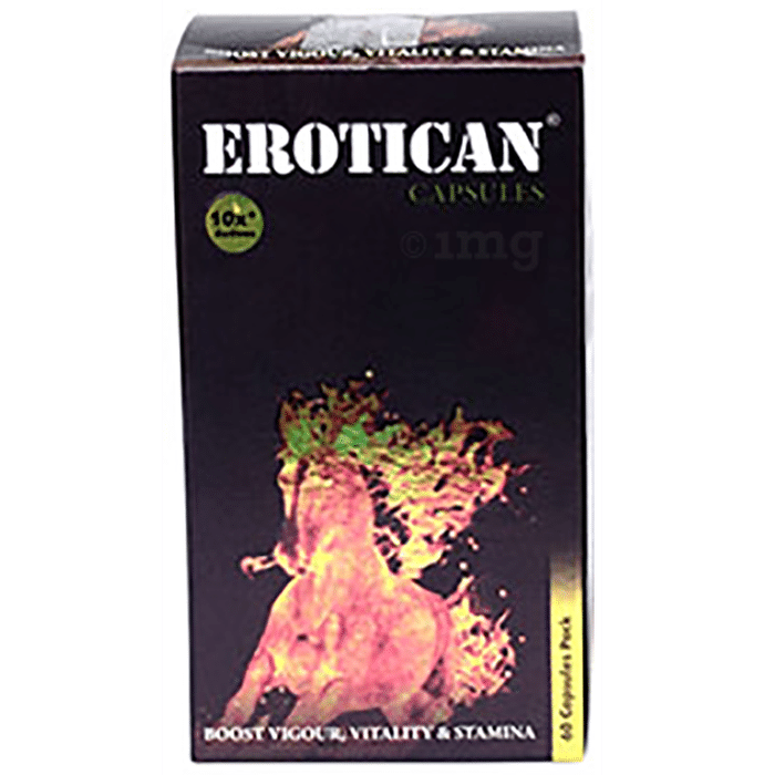 Erotican Capsule for Vigour, Vitality & Stamina Capsule for Vigour, Vitality & Stamina