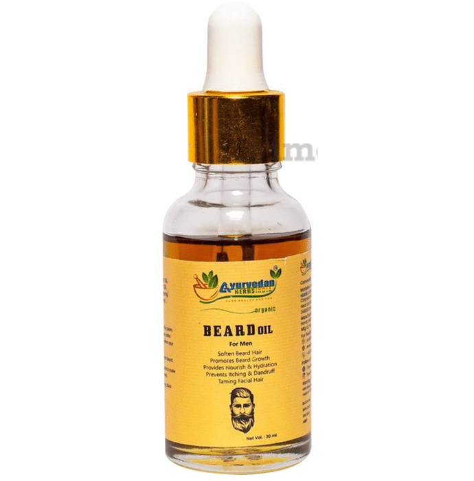 Ayurvedan Herbs India Beard Growth  Oil