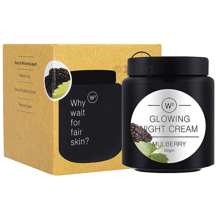 W2 Night Cream Glowing Mulberry