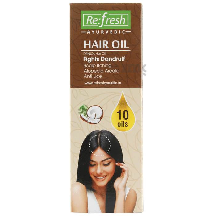 Refresh Ayurvedic Anti Dandruff Hair Oil