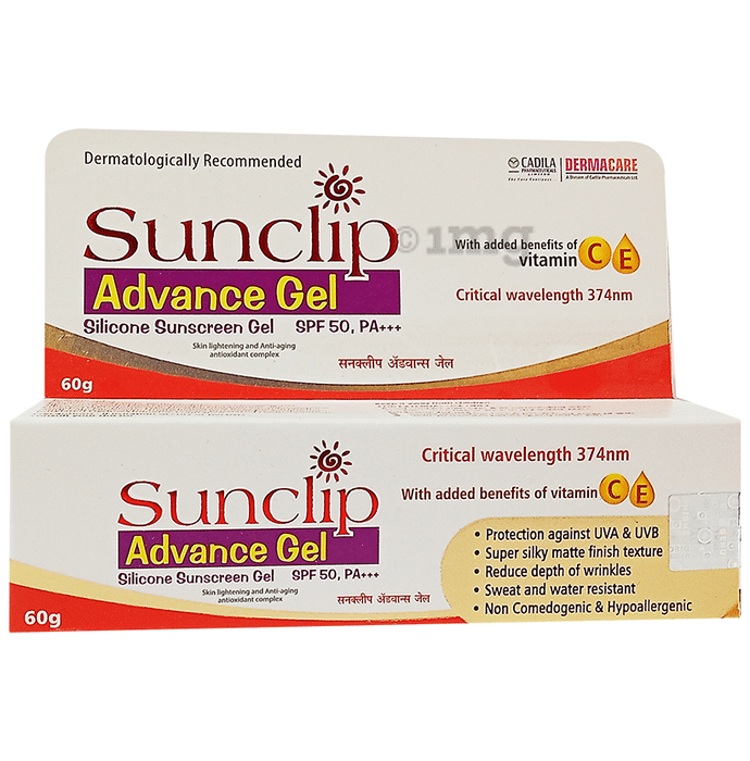 Sunclip Advance Silicone Sunscreen Gel SPF 50 PA+++