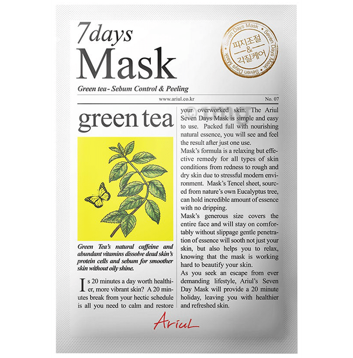 Ariul 7 Days Mask (23gm Each) Tea Tree