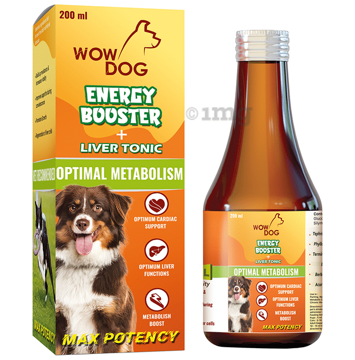 Wow Dog Energy Booster + Liver Tonic