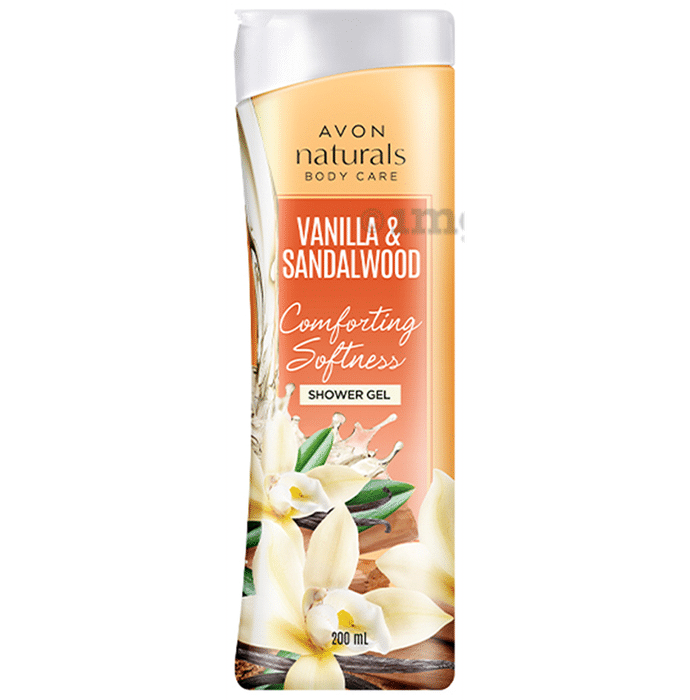 Avon Naturals Vanilla & Sandalwood Comforting Softness Shower Gel