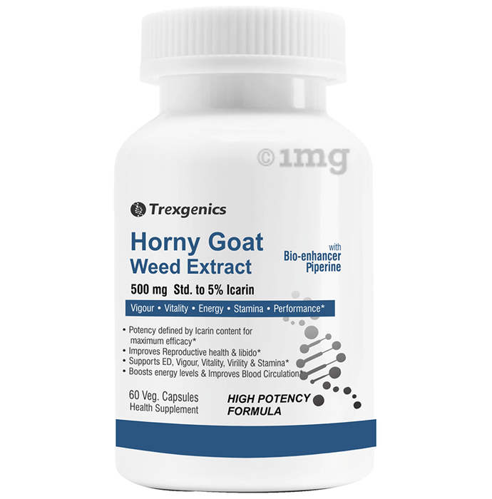 Trexgenics Horny Goat Weed Extract Veg Capsule