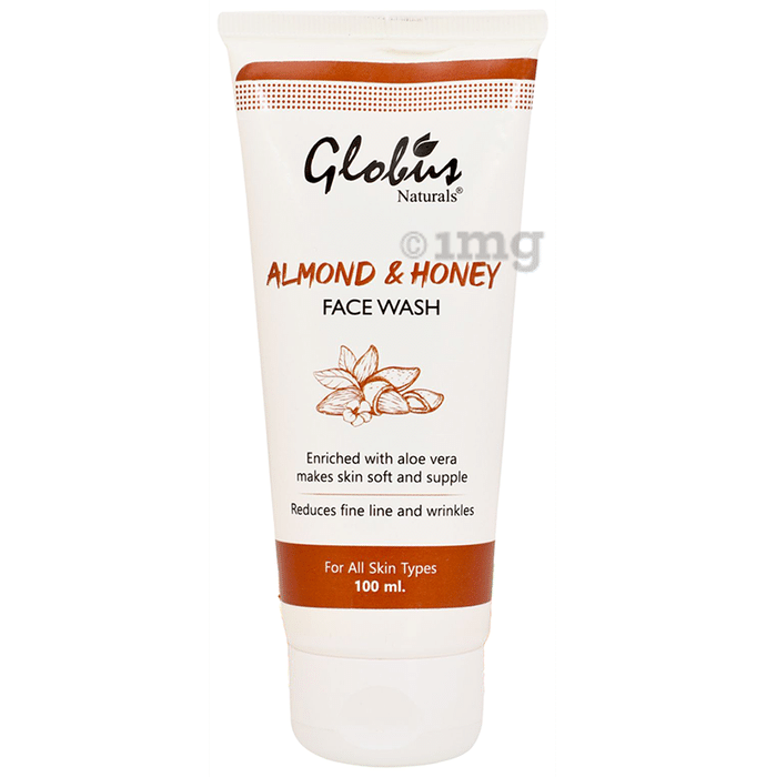 Globus Naturals Almond & Honey Face Wash