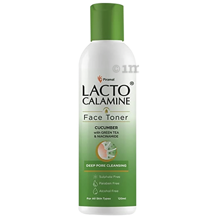 Lacto Calamine Deep Pore Cleansing Face Toner (120ml Each)