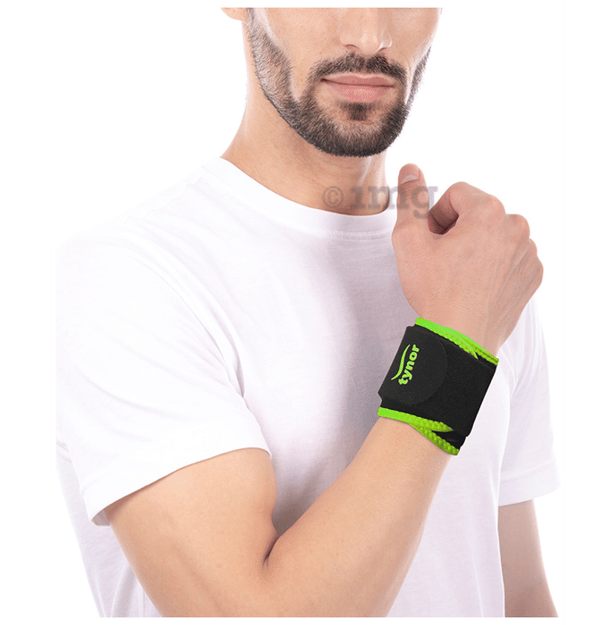 Tynor Wrist Support (Neo) Universal Black and Green