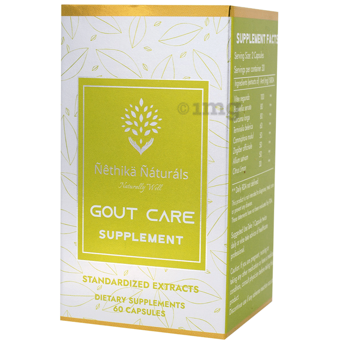 Nethika Naturals Gout Care Supplement
