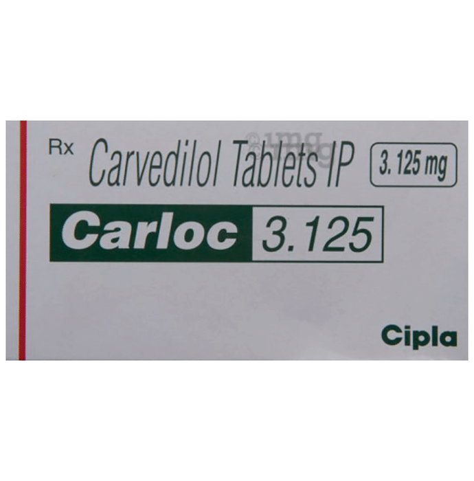 Carloc 3.125 Tablet