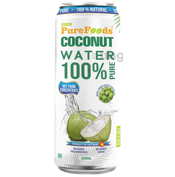 PureFoods 100% Pure Coconut Water | No Added Sugar