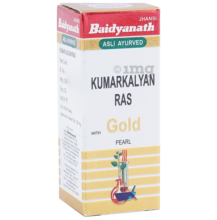 Baidyanath (Jhansi) Kumarkalyan Ras with Gold Pearl Tablet
