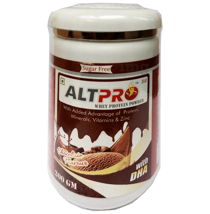 Altpro Chocolate Sugar Free Whey Protein Powder
