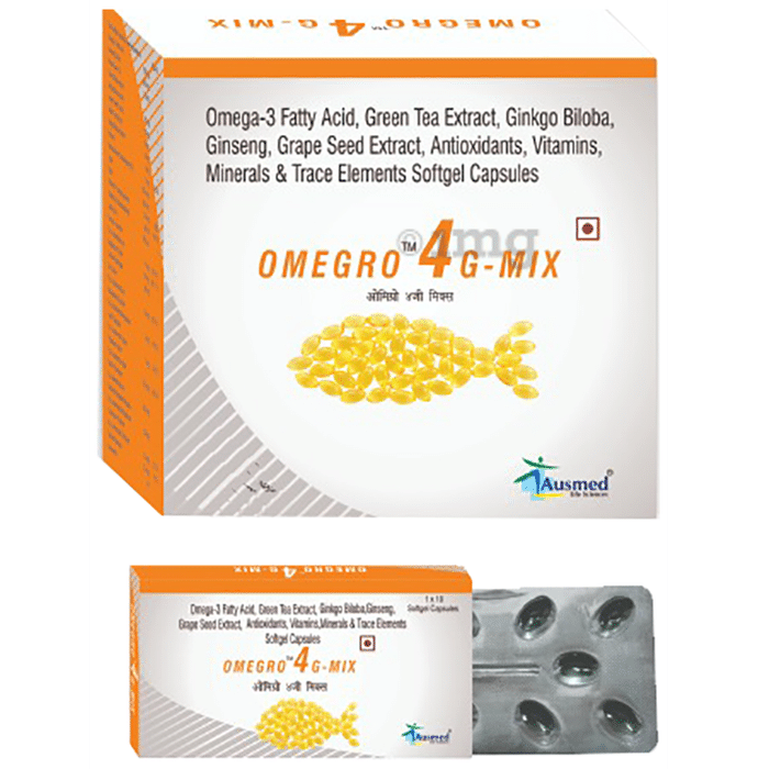 Omegro 4G-Mix Softgel Capsule
